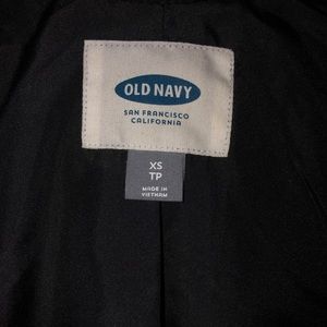 Black old navy pea coat